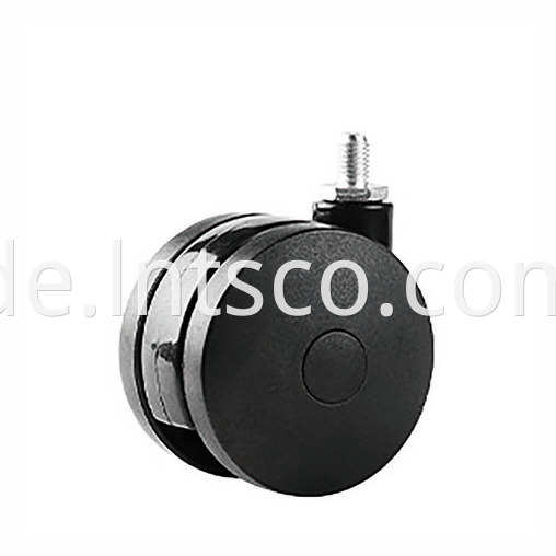 lightweight Threaded Stem Swivel Casters with Nylon Wheels